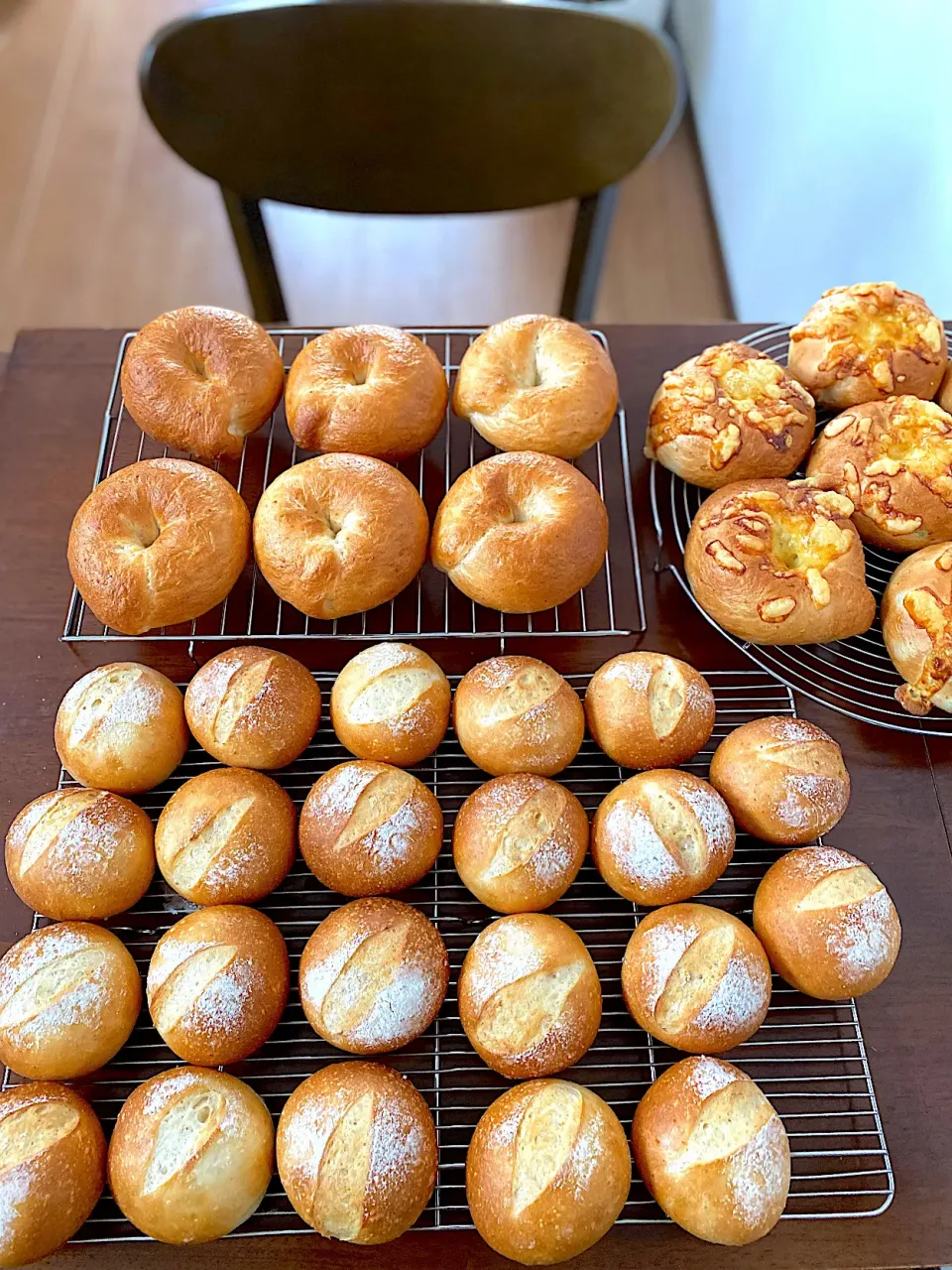 ベーグル🥯、丸パン|Mituさん