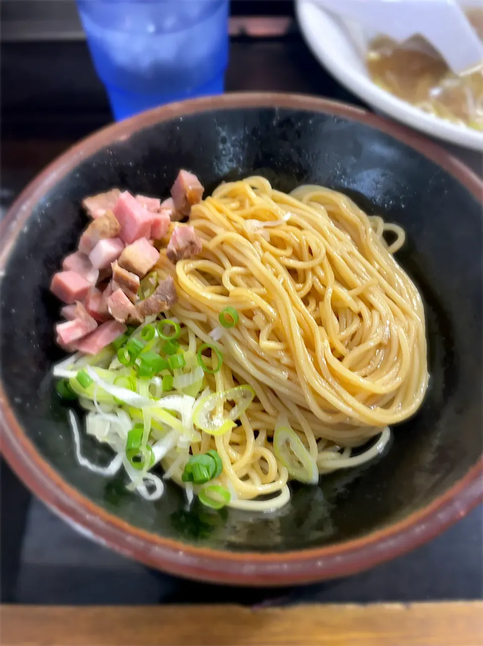 Snapdishの料理写真:冷やし和え玉(醤油)@麺処 晴|morimi32さん