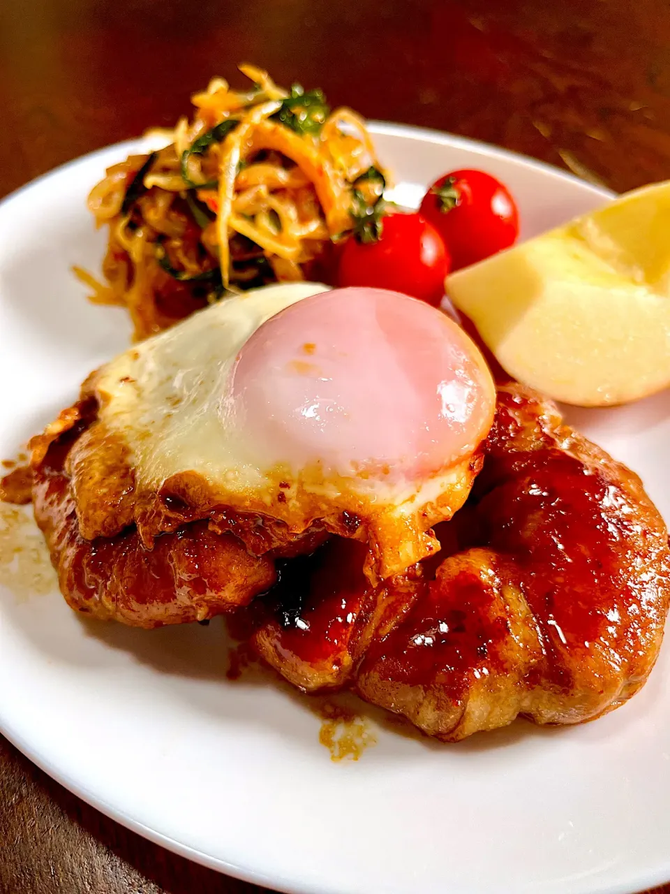 車麩の肉巻き目玉焼きのせ🍳|凛さん