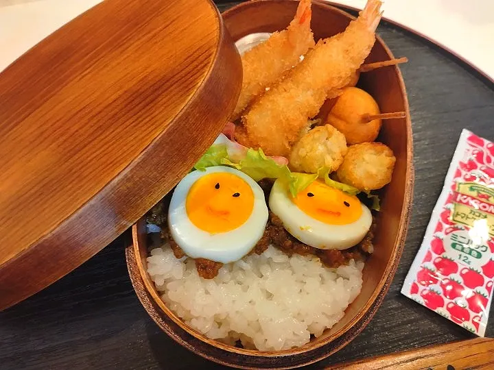 Snapdishの料理写真:キーマカレー弁当|ぱいなっぷるさん