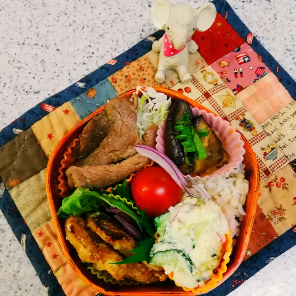 Snapdishの料理写真:昨日のお弁当😊|naonaomimichanさん