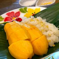 Mango Sticky Rice 🥭🤤💛
(ข้าวเหนียวมะม่วง)