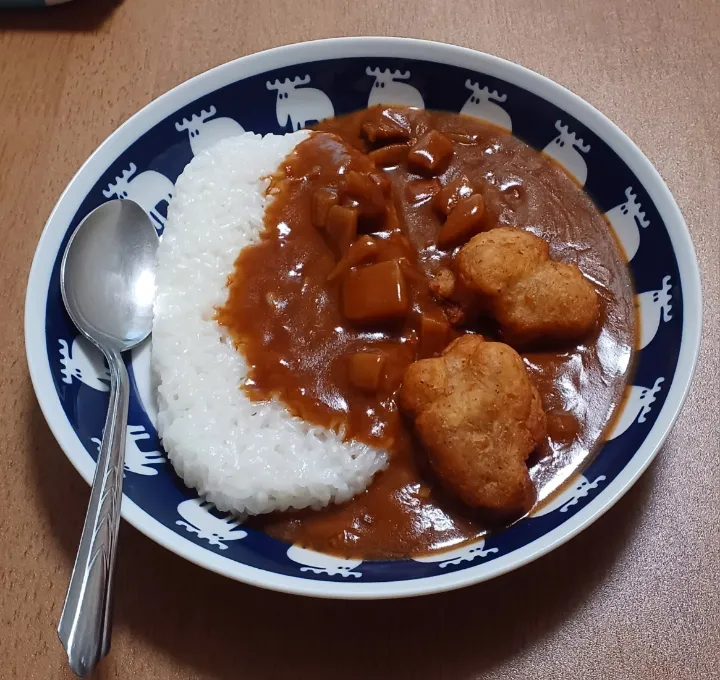 唐揚げのっけカレー|ナナさん