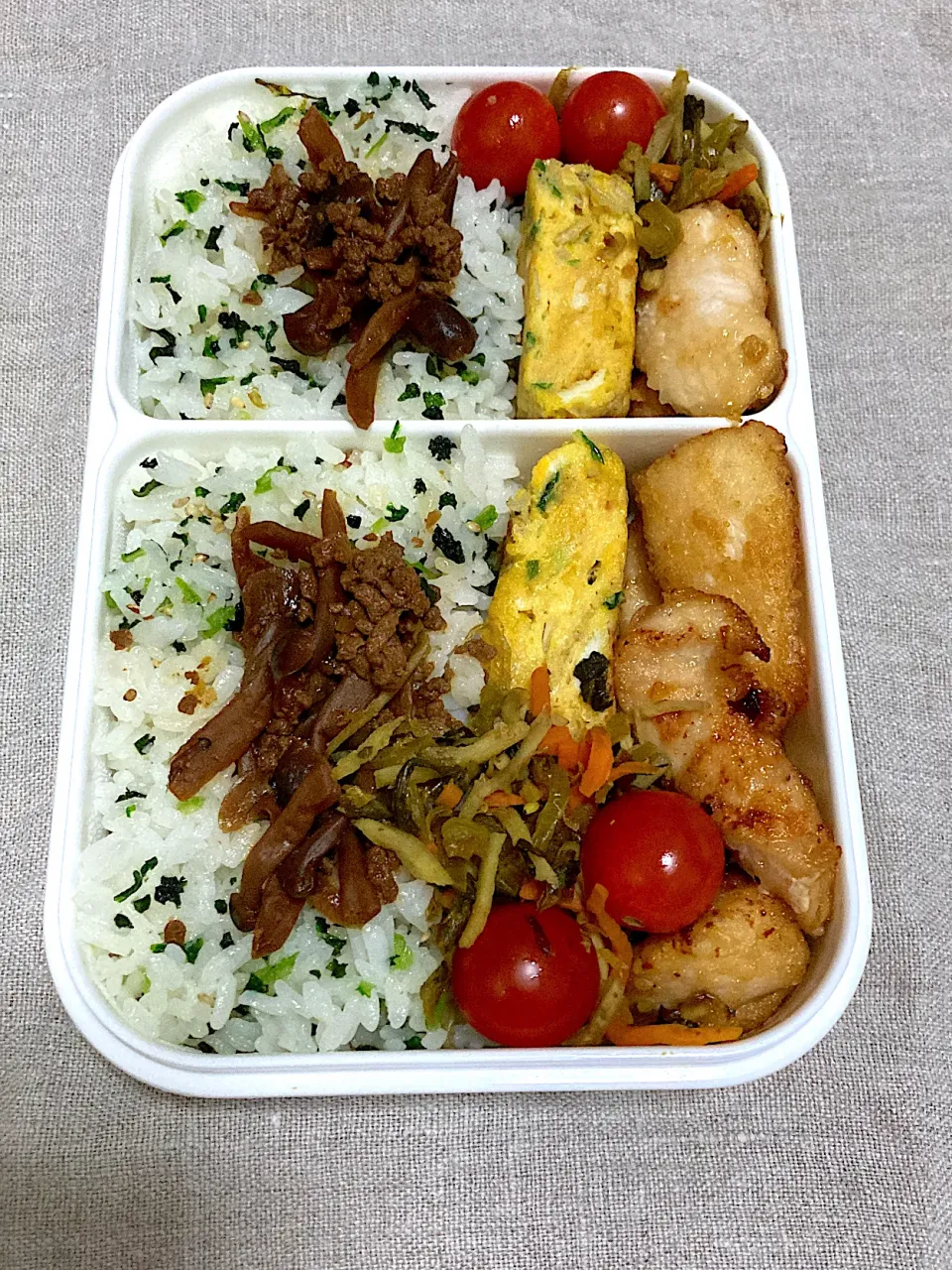 高校生男子弁当　44日目|ホッグさん