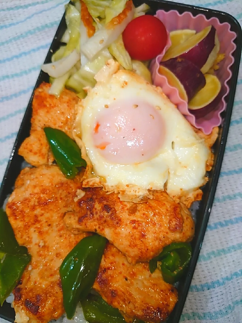 スパイシーチキン弁当|to coさん