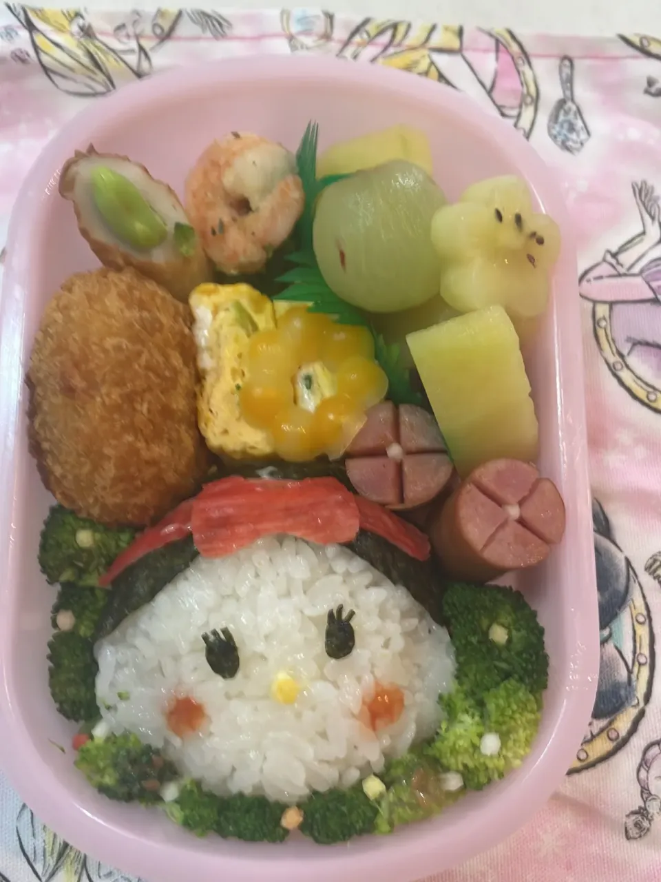 白雪姫幼稚園お弁当|リリさん