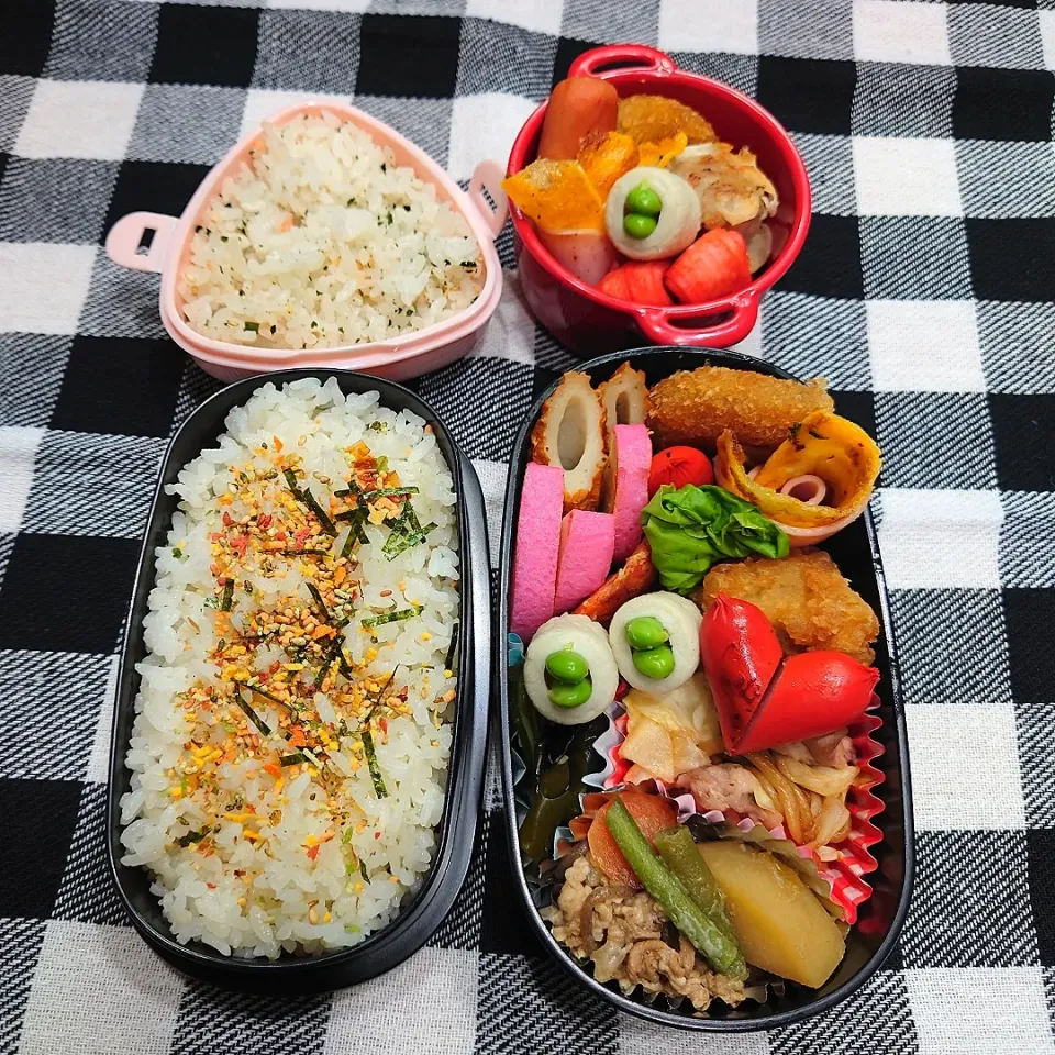 Snapdishの料理写真:2023年6月9日（金）のお弁当🍱。|ママちんさん