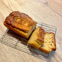 冷やご飯でパウンドケーキ♪