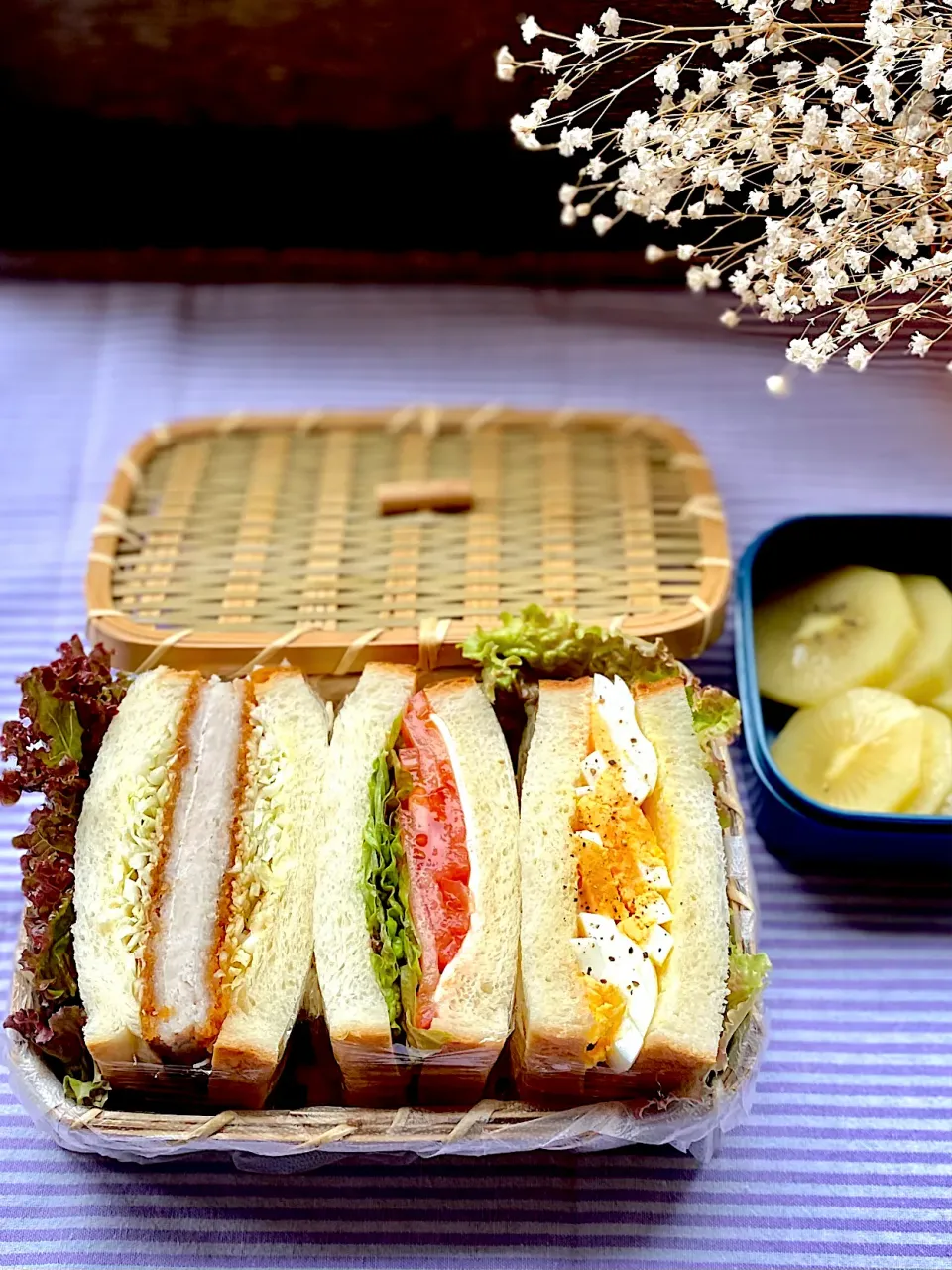 サンドイッチ弁当🥪|けいこさん