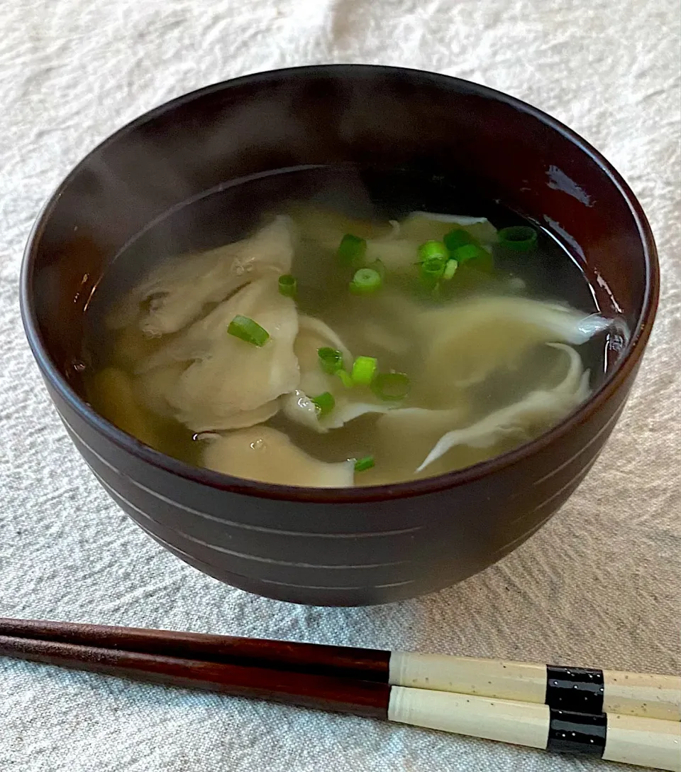 舞茸のお吸い物|かっちゃん杉さん