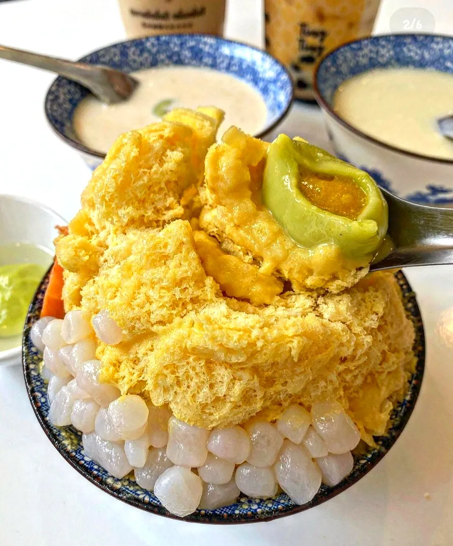 Snapdishの料理写真:Mango Bingsu w/ Chewy Dumplings 🥭🍧🤤|An'leeさん