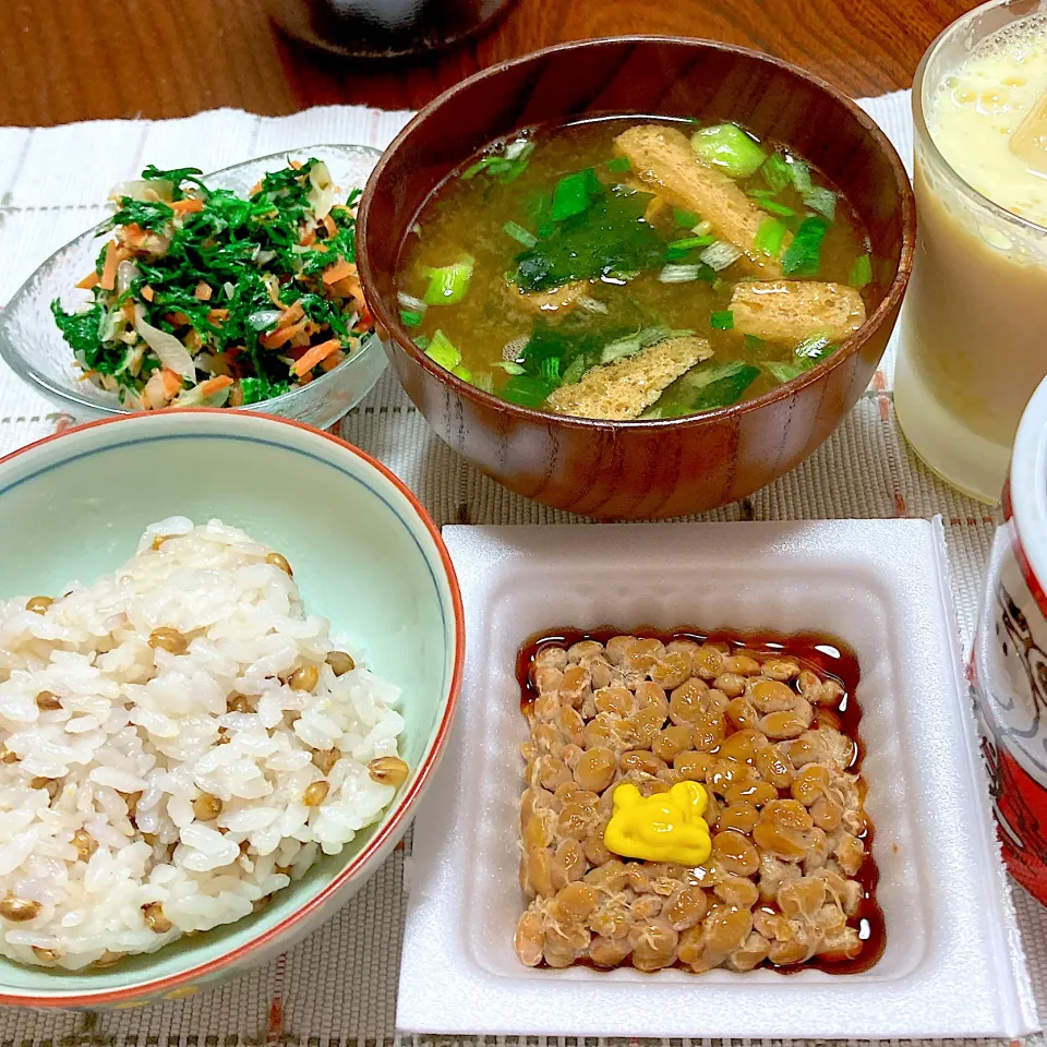 Snapdishの料理写真:納豆ご飯|akkoさん