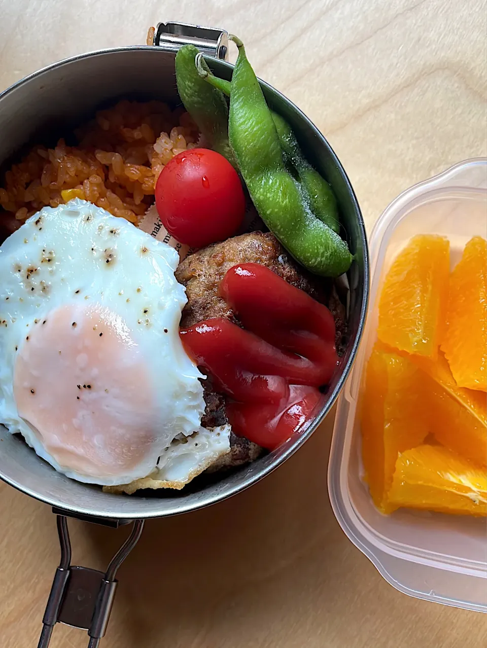 今日の中学生男子弁当🍱|はぴたさん