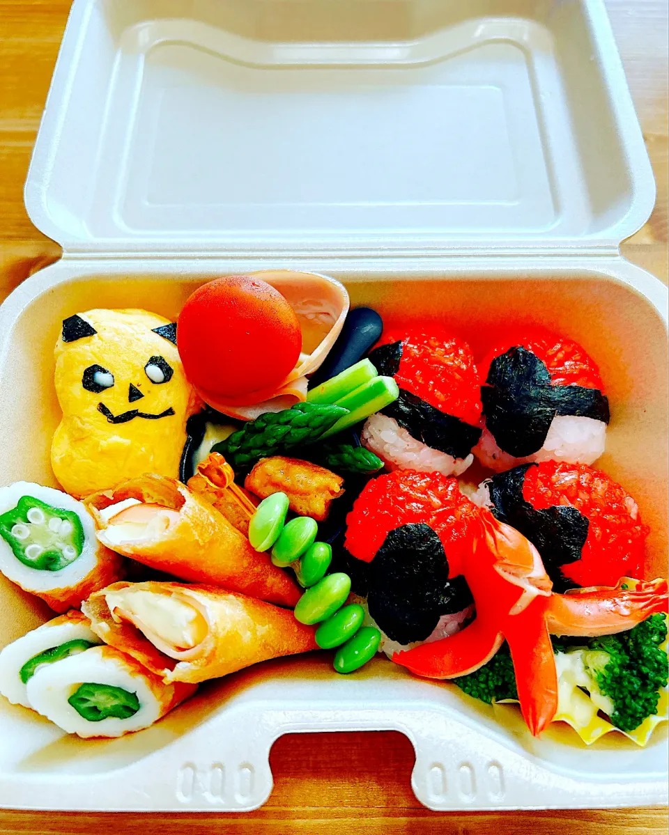 Snapdishの料理写真:遠足弁当2|地蔵菩薩さん