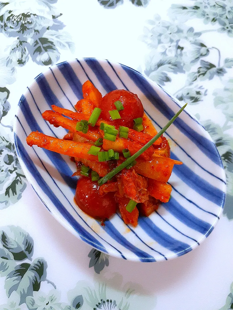 🔷桔梗とトマトのキムチ🍅🥬🔷|@きなこさん