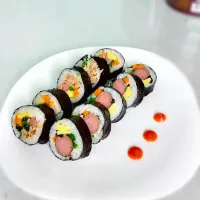 Snapdishの料理写真:Kimbap|Dssylistyaさん