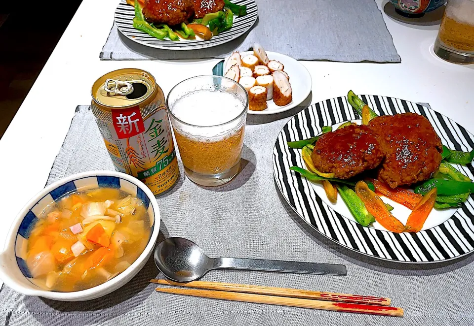 Snapdishの料理写真:ピーマン肉詰め風|ひでまろさん