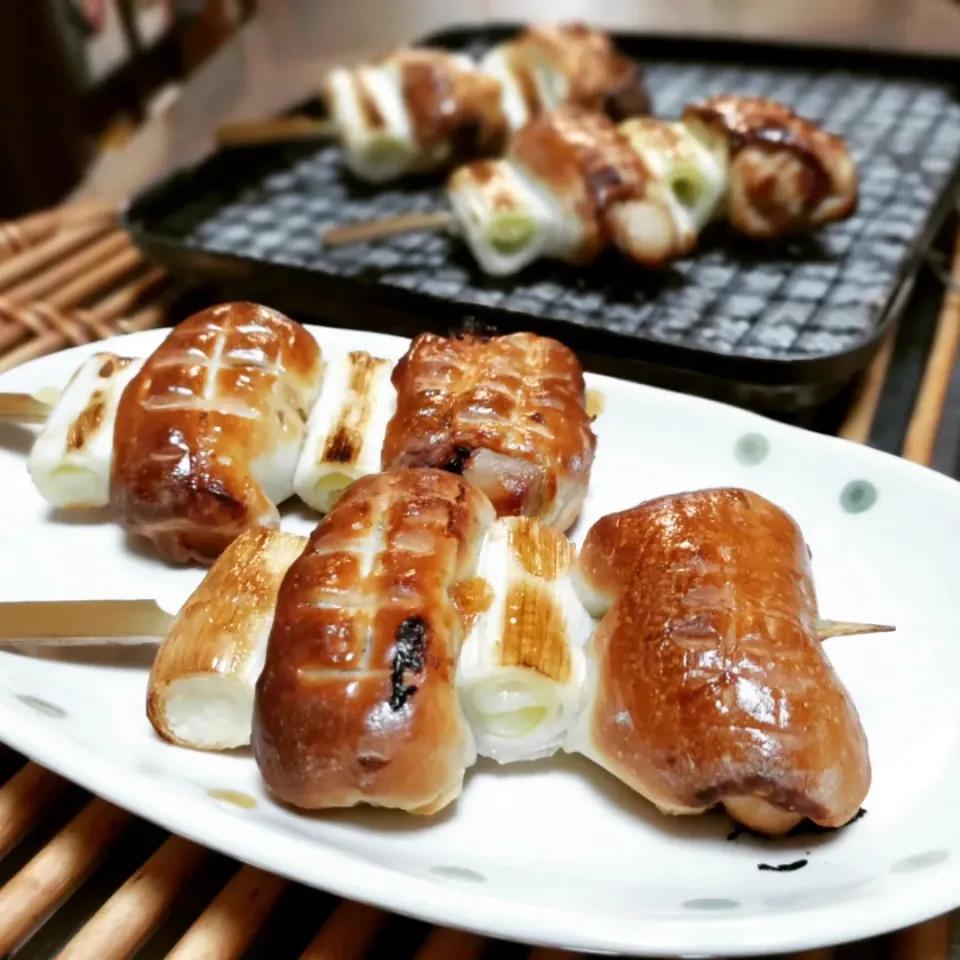 Snapdishの料理写真:焼き鳥パン|ne-neさん