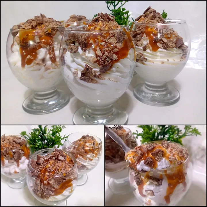 homemade ice cream recipe easy and so delicious 👌 recipe in my youtube channel please like subscribe and share with your friends for support 🥰 thank you 🥰|وصفة واستفادة mother's recipesさん