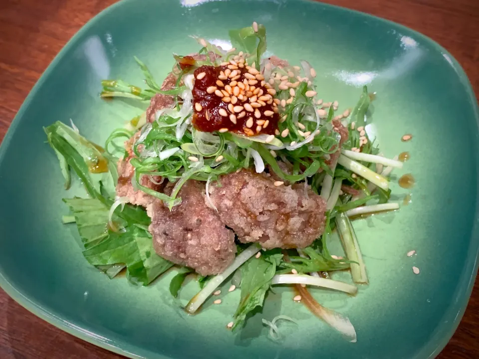 阿波尾鶏の砂肝ぽん酢|半田手延べそうめんの店 阿波や壱兆さん