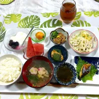 Snapdishの料理写真:20230612朝ごはん|cooking _masanorisanさん