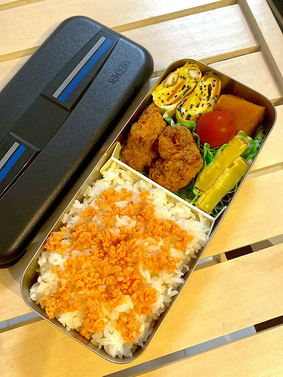 Snapdishの料理写真:中学生男子弁当|norikoさん