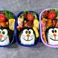 Snapdishの料理写真:三兄弟弁当🍙|まなさん