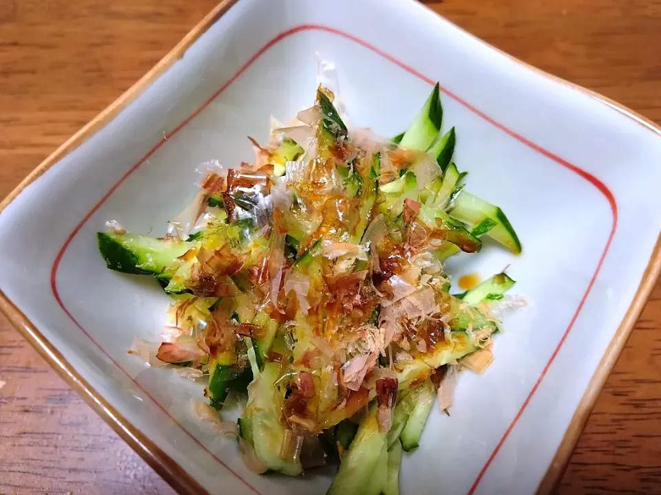 きゅうりのおかか昆布醤油和え|秀美«シュウビ»さん