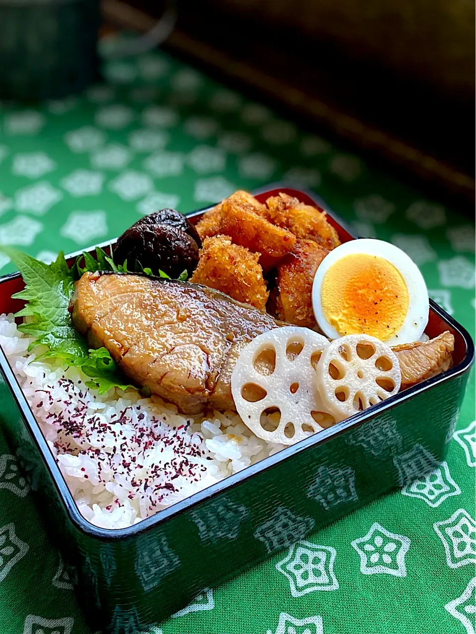 ブリの照り焼き弁当|けいこさん