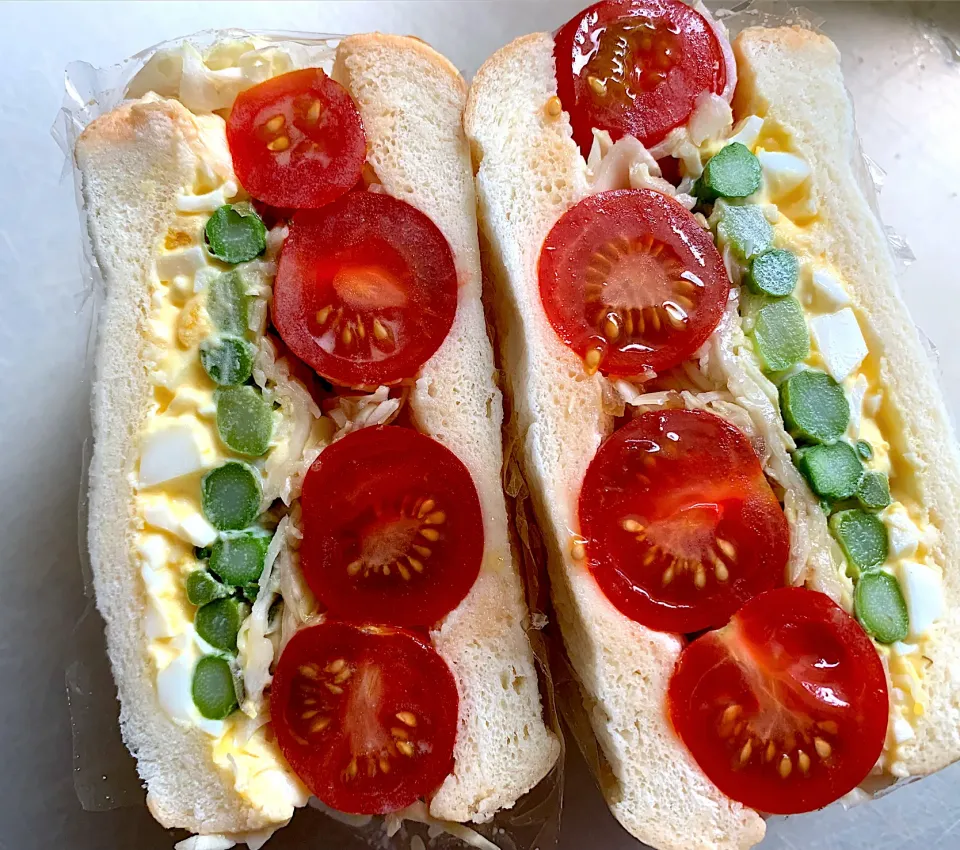 Snapdishの料理写真:自分弁当🥪|がおりんさん