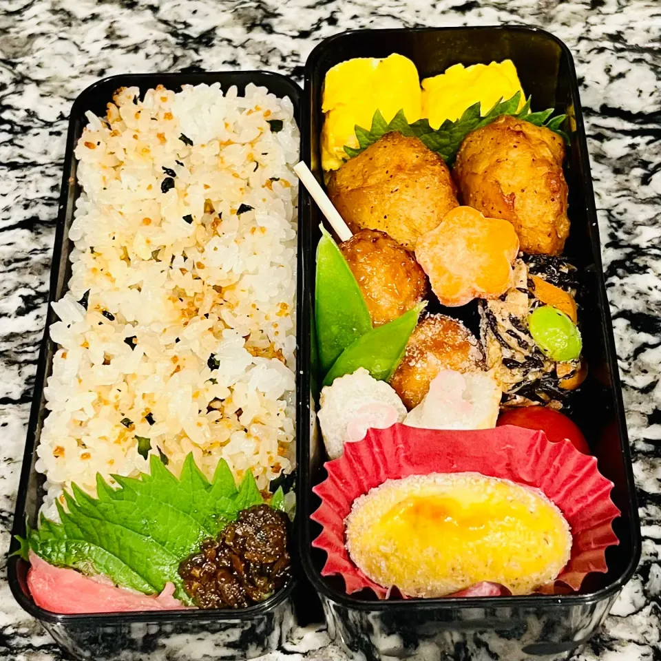 唐揚げと鶏つくね弁当|アッコちゃん✨さん