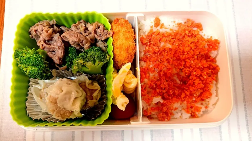 ブロッコリーと牛肉のオイスターソース炒め❤️旦那さんお弁当❤️|かおるcitronさん