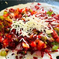 Indian Traditional Breakfast- Dosa with tons of veggies and cheese!|Dhwaniさん