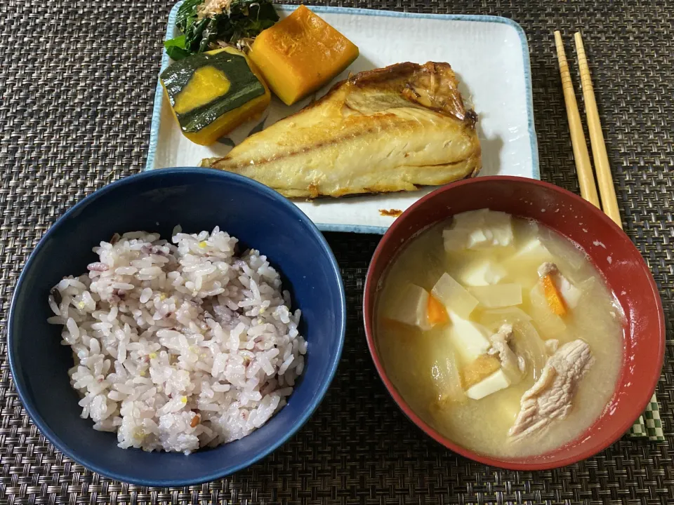 雑穀米&鯖の塩焼き|ここなりさん