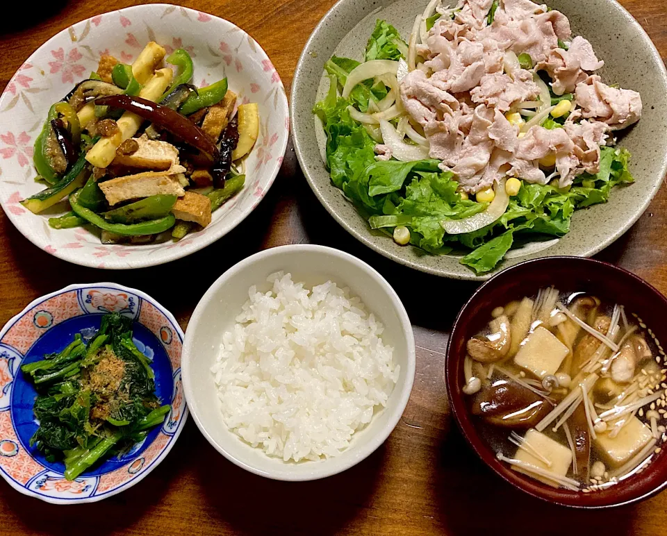 あっさり 野菜献立|ななごさん