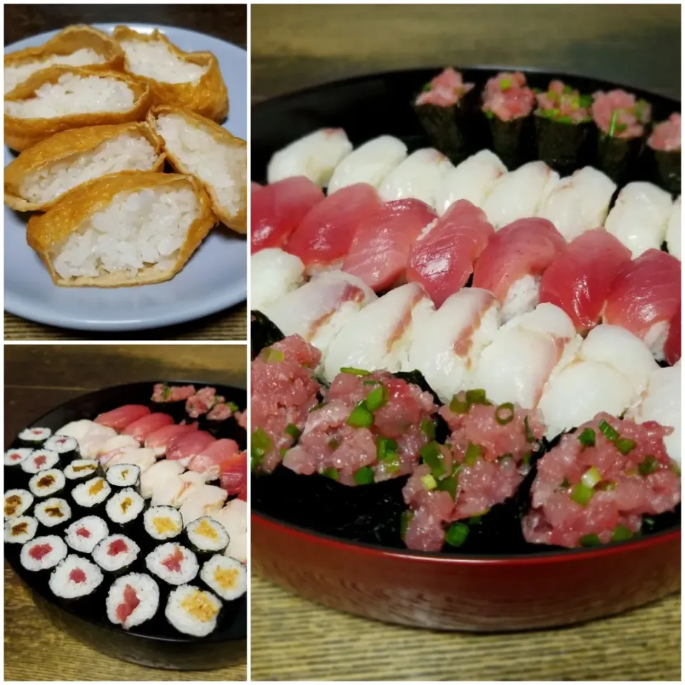 パパ作👨お寿司パーティー🍣|ぱんだのままんさん