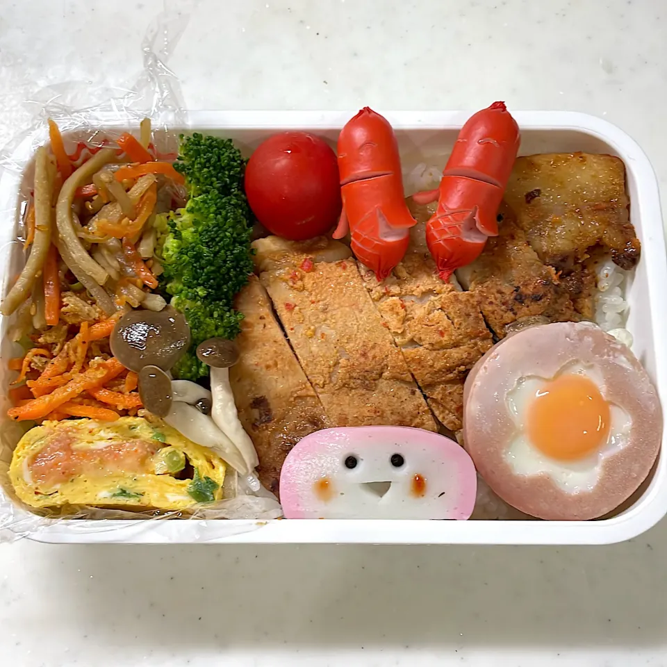 Snapdishの料理写真:2023年6月13日　オレ弁当♪|クッキングおやぢさん