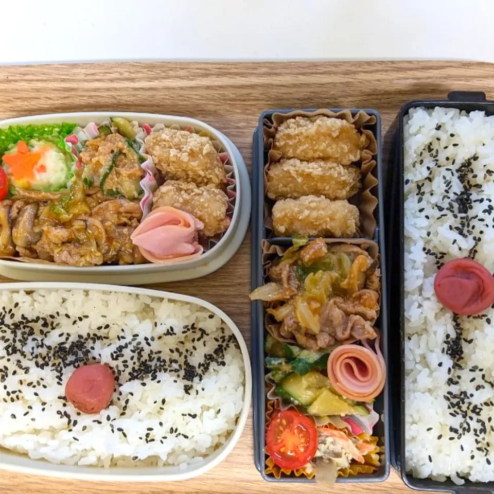 お昼ごはん☆お弁当🍱🍴
茶色いっぱい……|ゆんさん