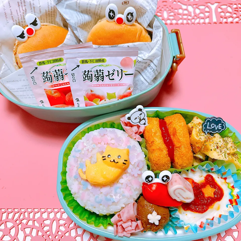 ミニハンバーガー🍔お弁当🍱|miyurumoさん