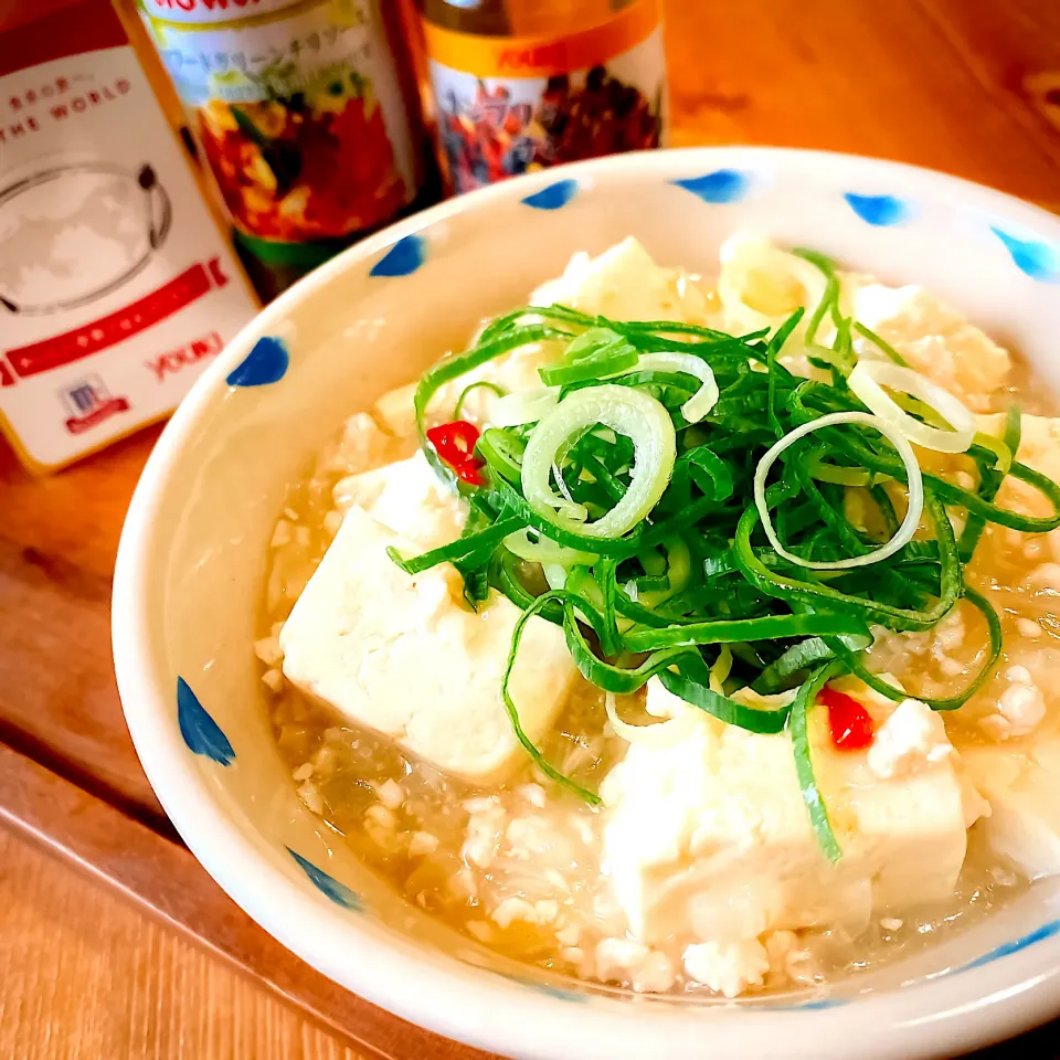 🇹🇭グリーンチリマーボー豆腐🇹🇭|にゃんぺこさん