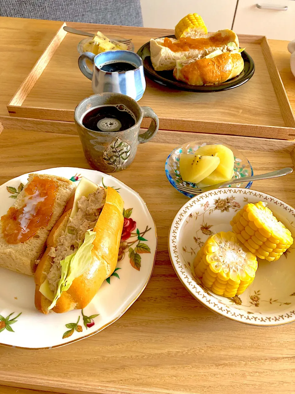 Snapdishの料理写真:朝ごぱん🌱|さくたえさん