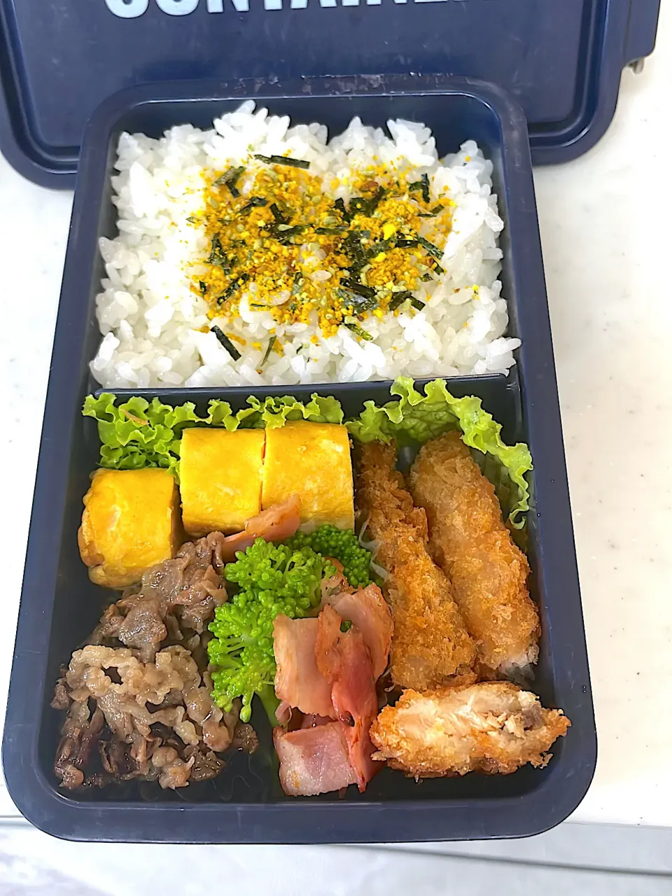 2023.6.13 男子高校生のお弁当🍱|かおたまさん