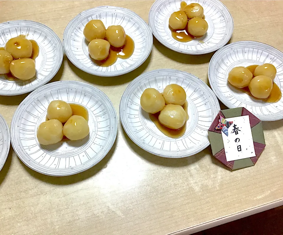 Snapdishの料理写真:米粉のみたらし団子|春の日さん