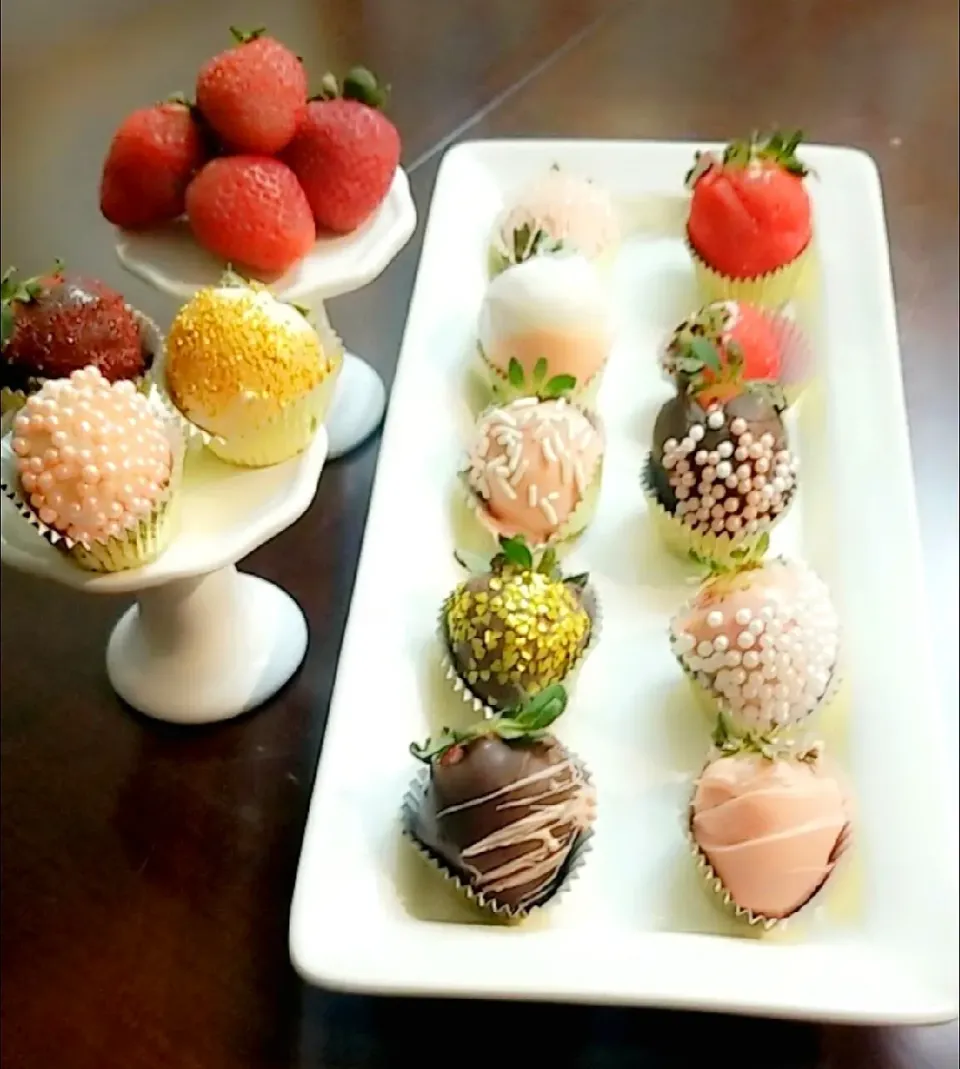 My chocolate covered Strawberries|David Bazanさん