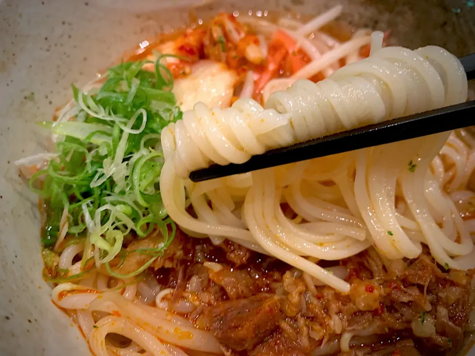 辛味噌煮込温めん|半田手延べそうめんの店 阿波や壱兆さん