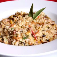 Wild mushroom risotto|David Bazanさん