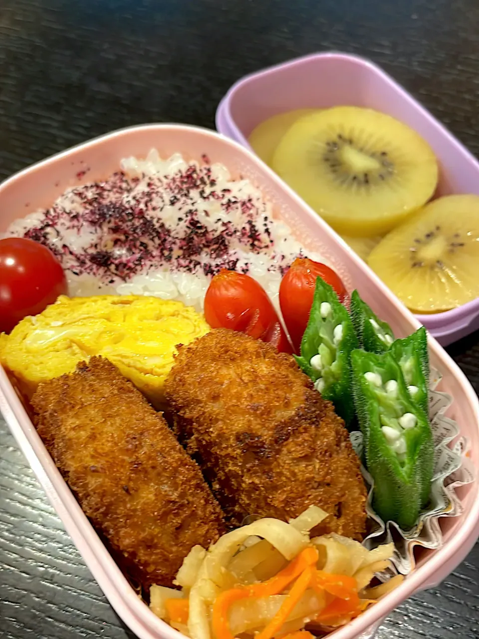 コロッケ弁当|雑草シェリーさん