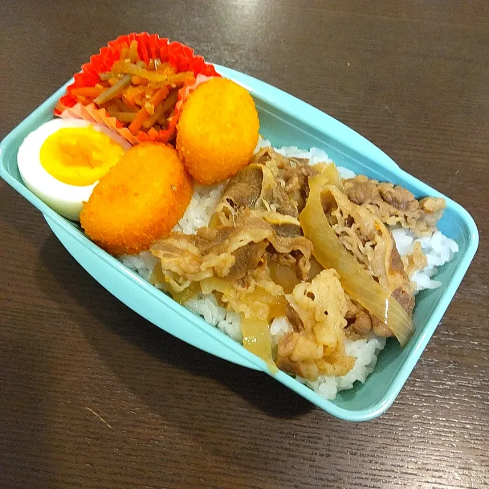 Snapdishの料理写真:牛丼弁当🍱|Rieさん