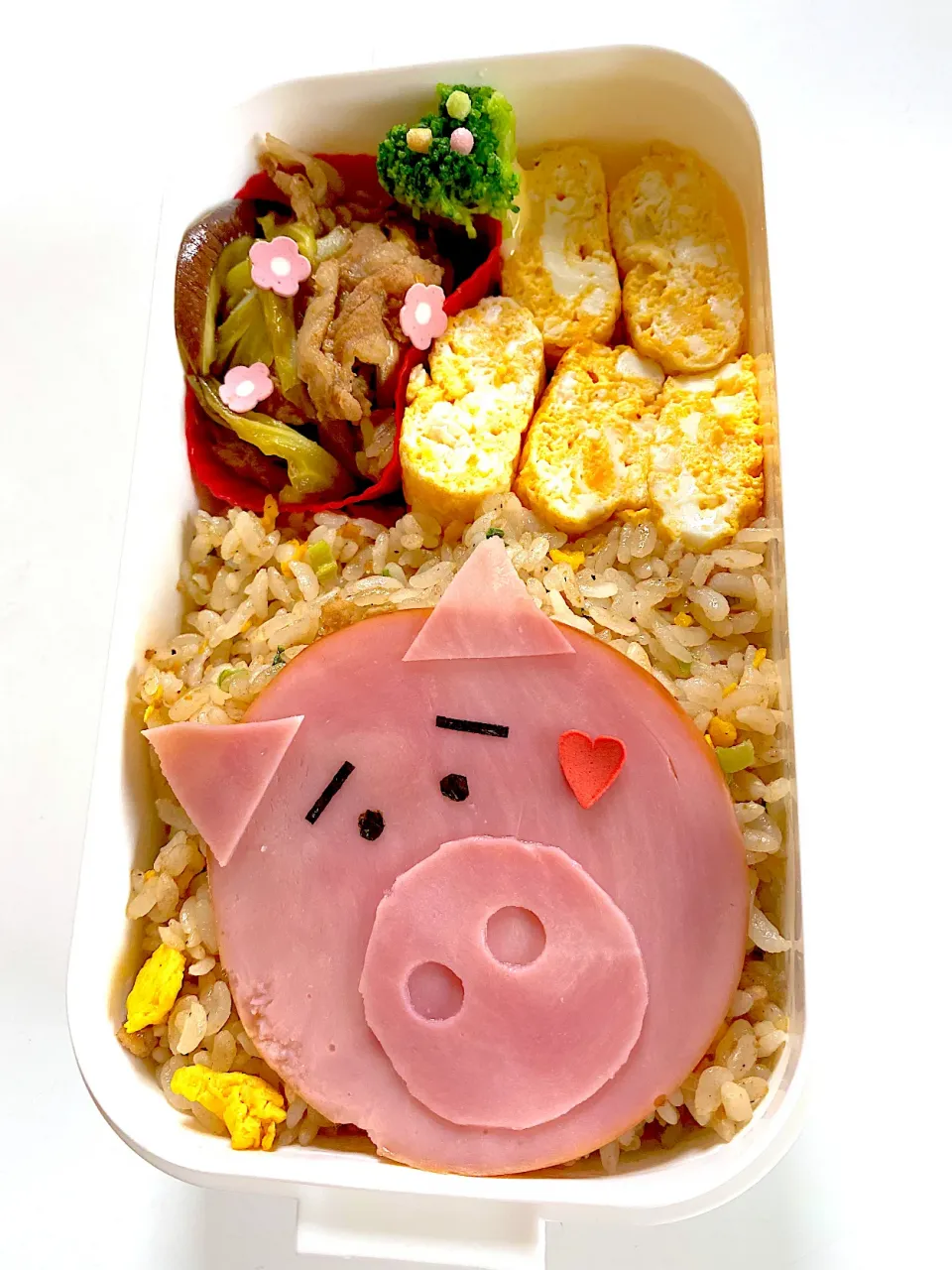 トイストーリーのブタ🐽「ハム」弁当🐷|Sさん