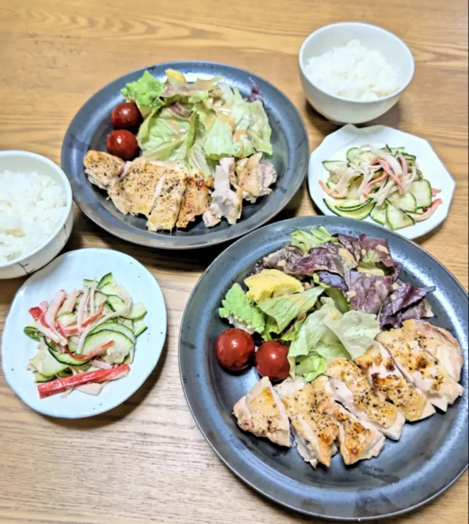 Snapdishの料理写真:『ビストロオーブンレンジでトリのパリパリ焼き』|seri-chanさん